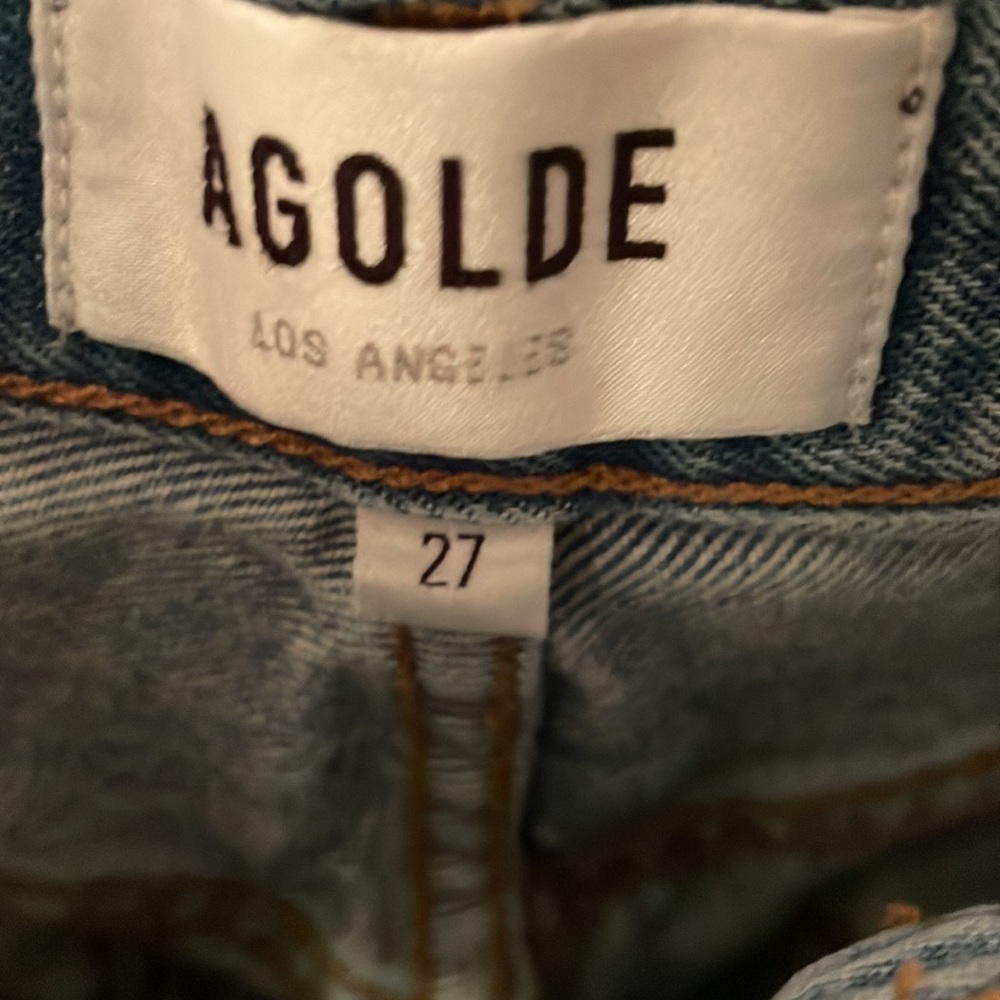 Agolde Riley Cropped Jeans - Picture 5 of 6